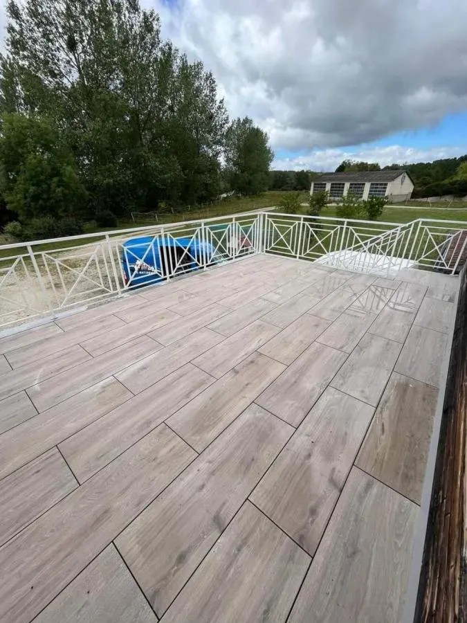 terrasse maconnerie