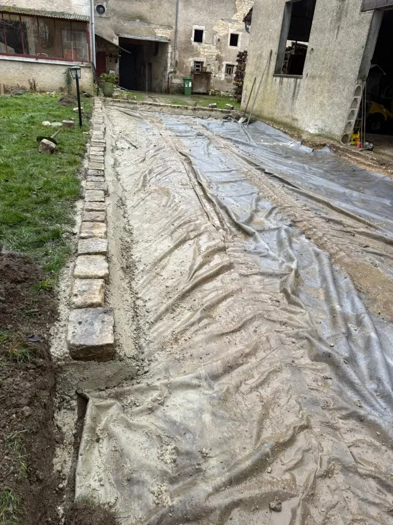Terrassement allée de jardin (5)