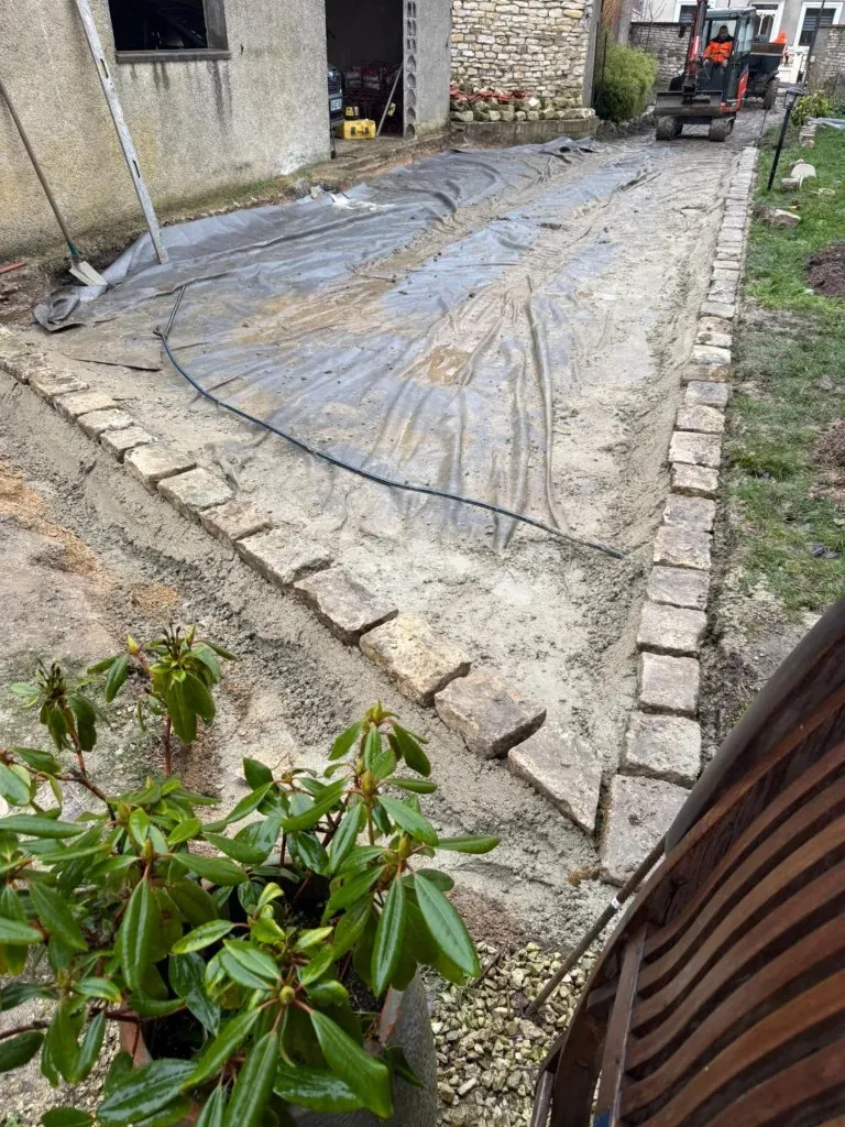 Terrassement allée de jardin (6)